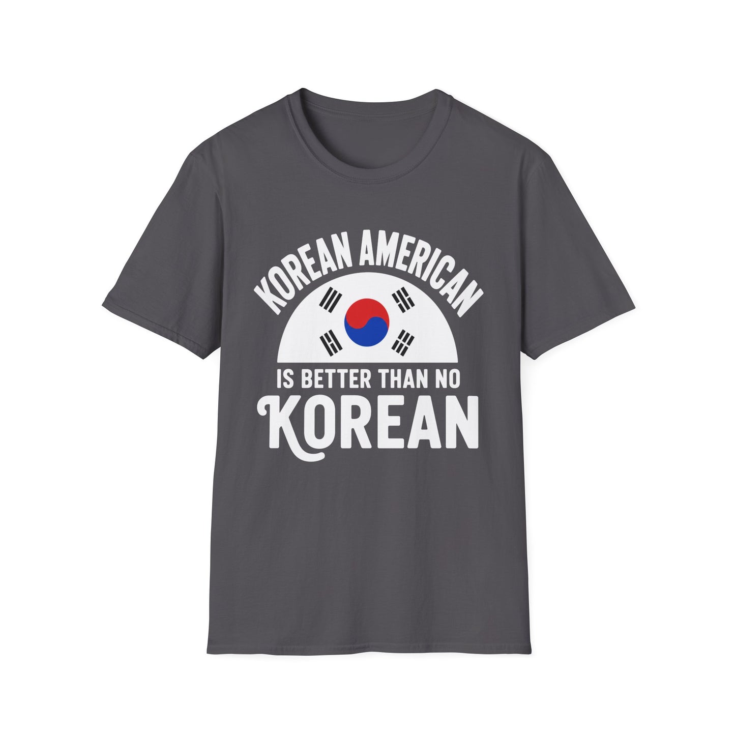 Korean American T-Shirt – Bold Taegeuk Emblem Pride Tee