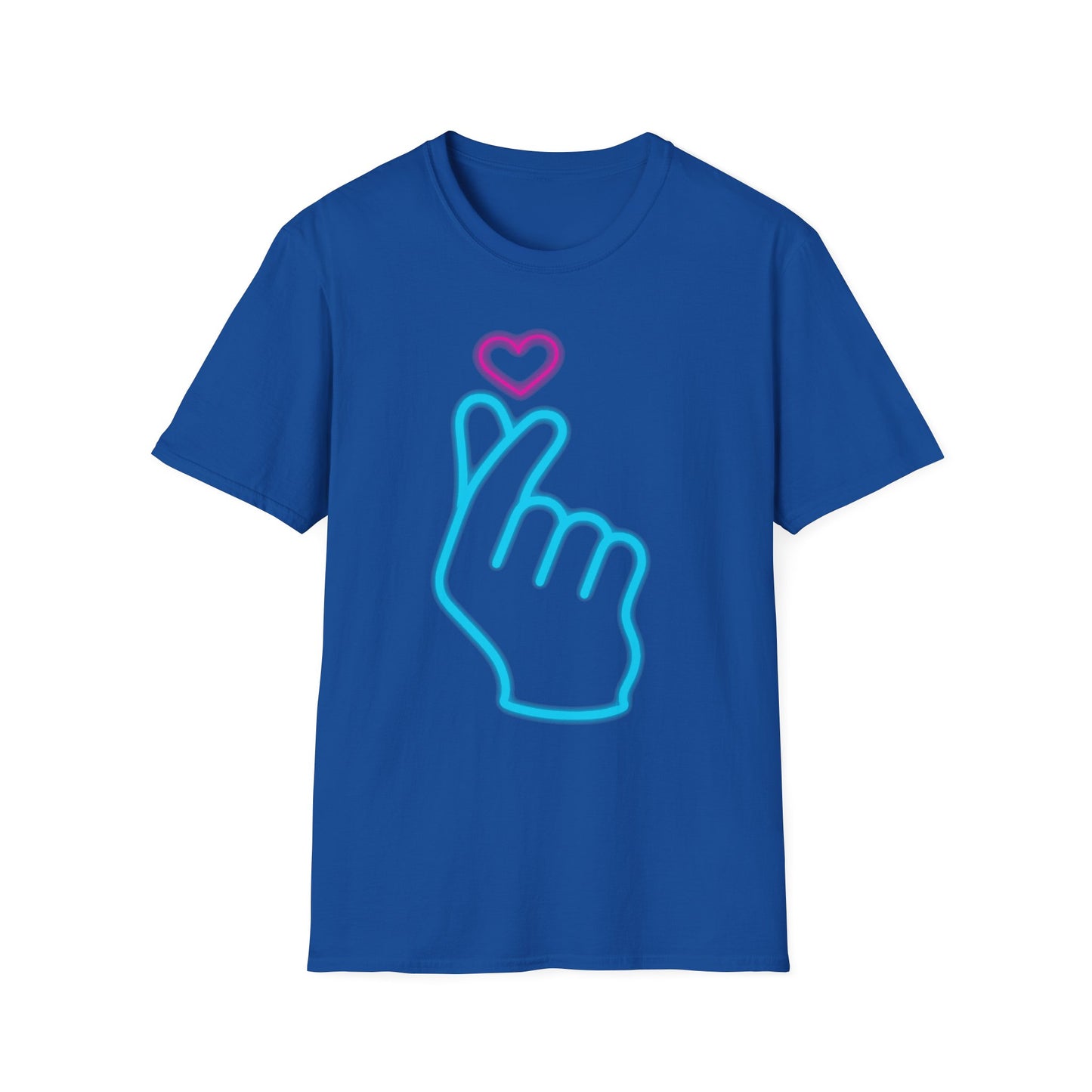 Cute Gesture Graphic T-Shirt, Casual Wear, Gift for Friends, Funny Tee, Birthday Present, Summer Style