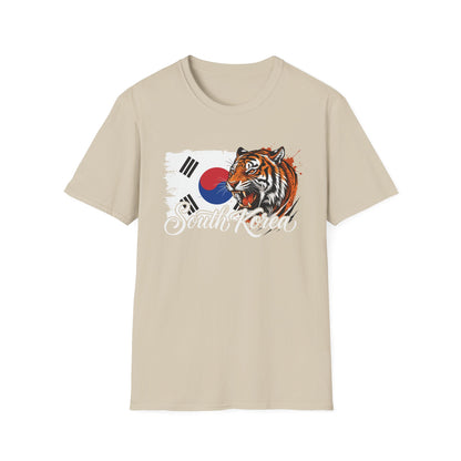 South Korea Tiger T-Shirt — Korean Flag Graphic Tee