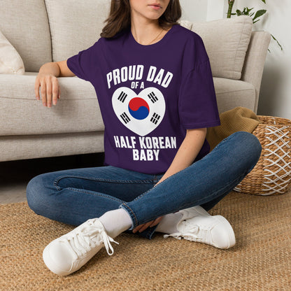 Proud Dad of a Half Korean Baby T-Shirt