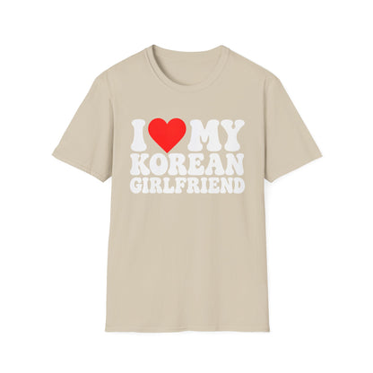 I LOVE MY KOREAN GIRLFRIEND T-SHIRT