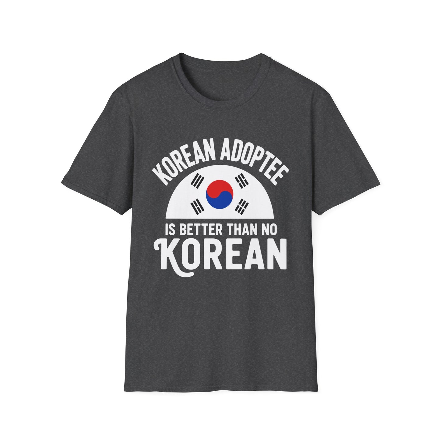 Korean Adoptee T-Shirt – Proud Korean Flag Graphic Tee