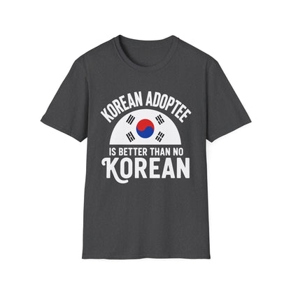 Korean Adoptee T-Shirt – Proud Korean Flag Graphic Tee
