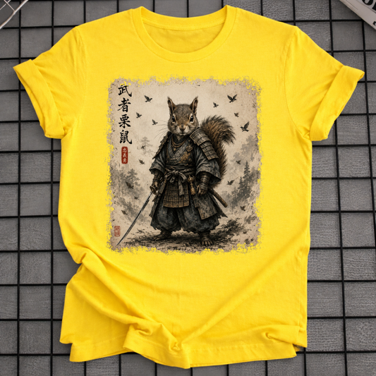 SAMURAI SQUIRREL T-SHIRT