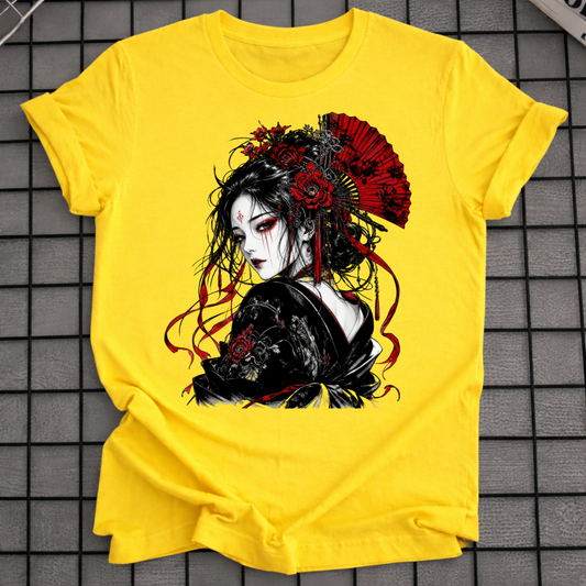 DUNKELES GEISHA T-SHIRT