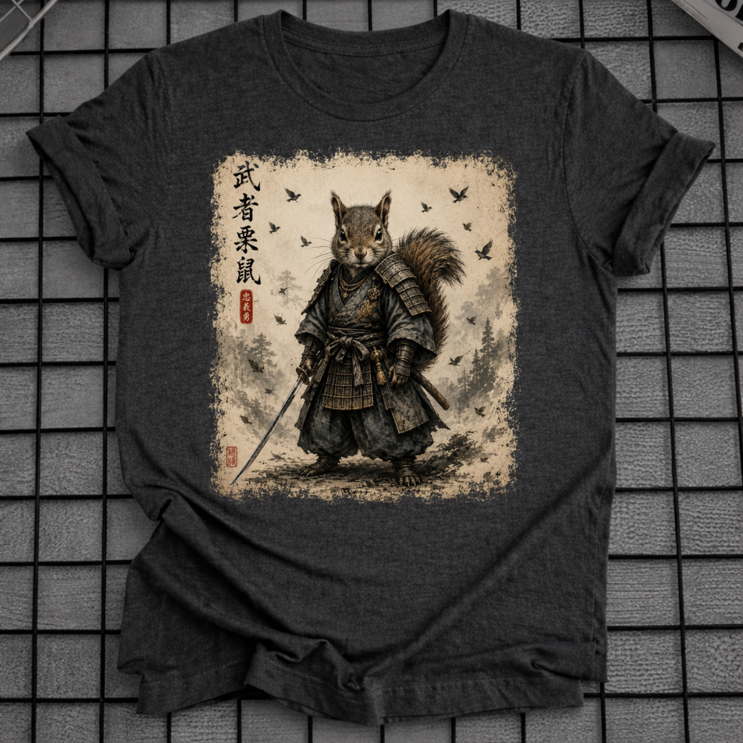 SAMURAI-EICHHÖRNCHEN T-SHIRT