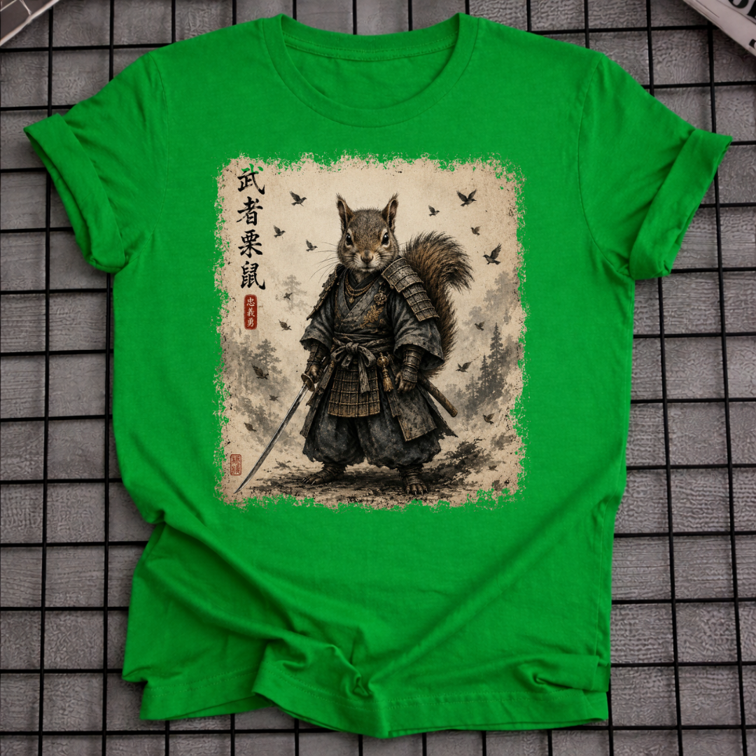SAMURAI-EICHHÖRNCHEN T-SHIRT
