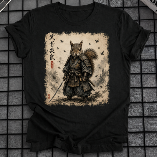 SAMURAI SQUIRREL T-SHIRT