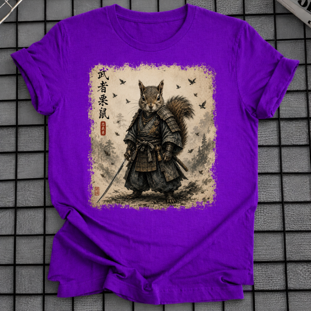 SAMURAI-EICHHÖRNCHEN T-SHIRT