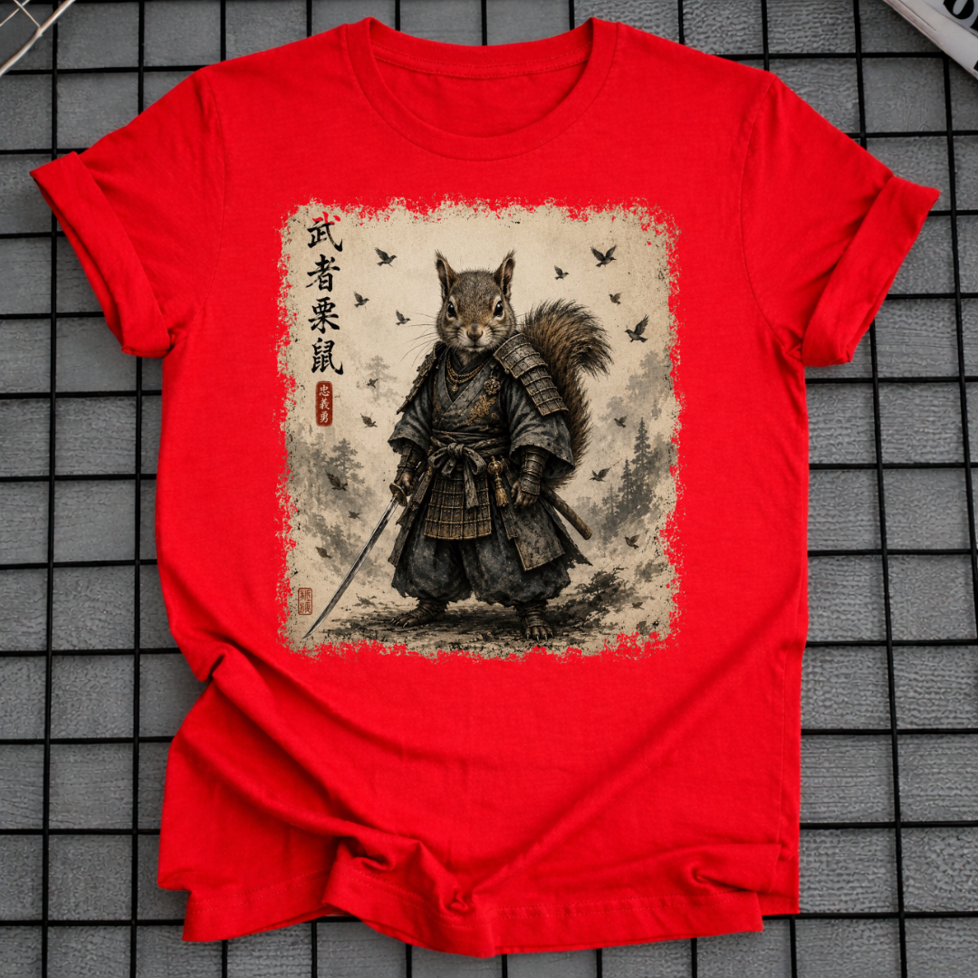 SAMURAI-EICHHÖRNCHEN T-SHIRT