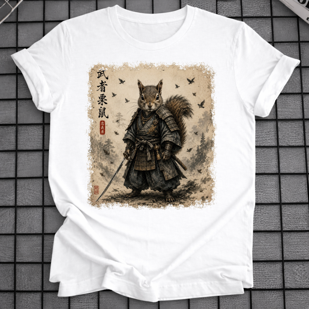 SAMURAI-EICHHÖRNCHEN T-SHIRT