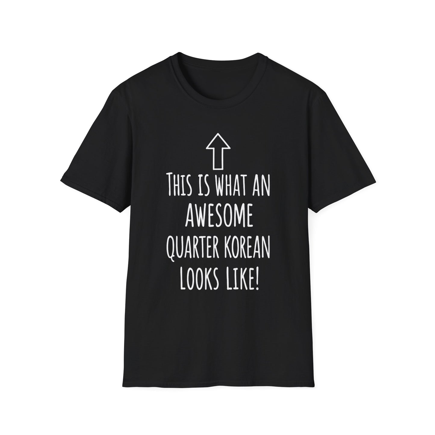 Quarter Korean T-Shirt - "This Is What An Awesome Quarter Korean Looks Like" Graphic Tee
