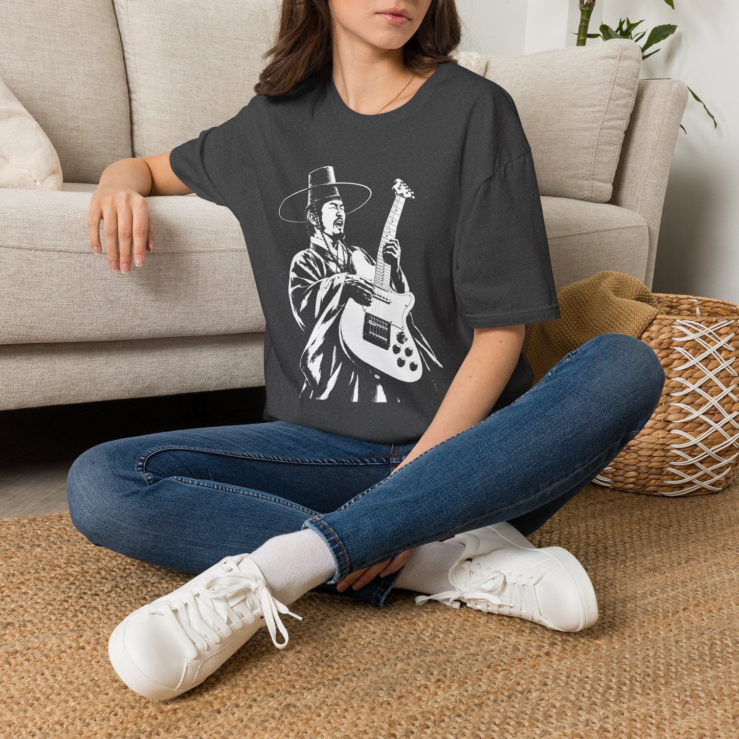 Korean Guitarist Graphic T-Shirt