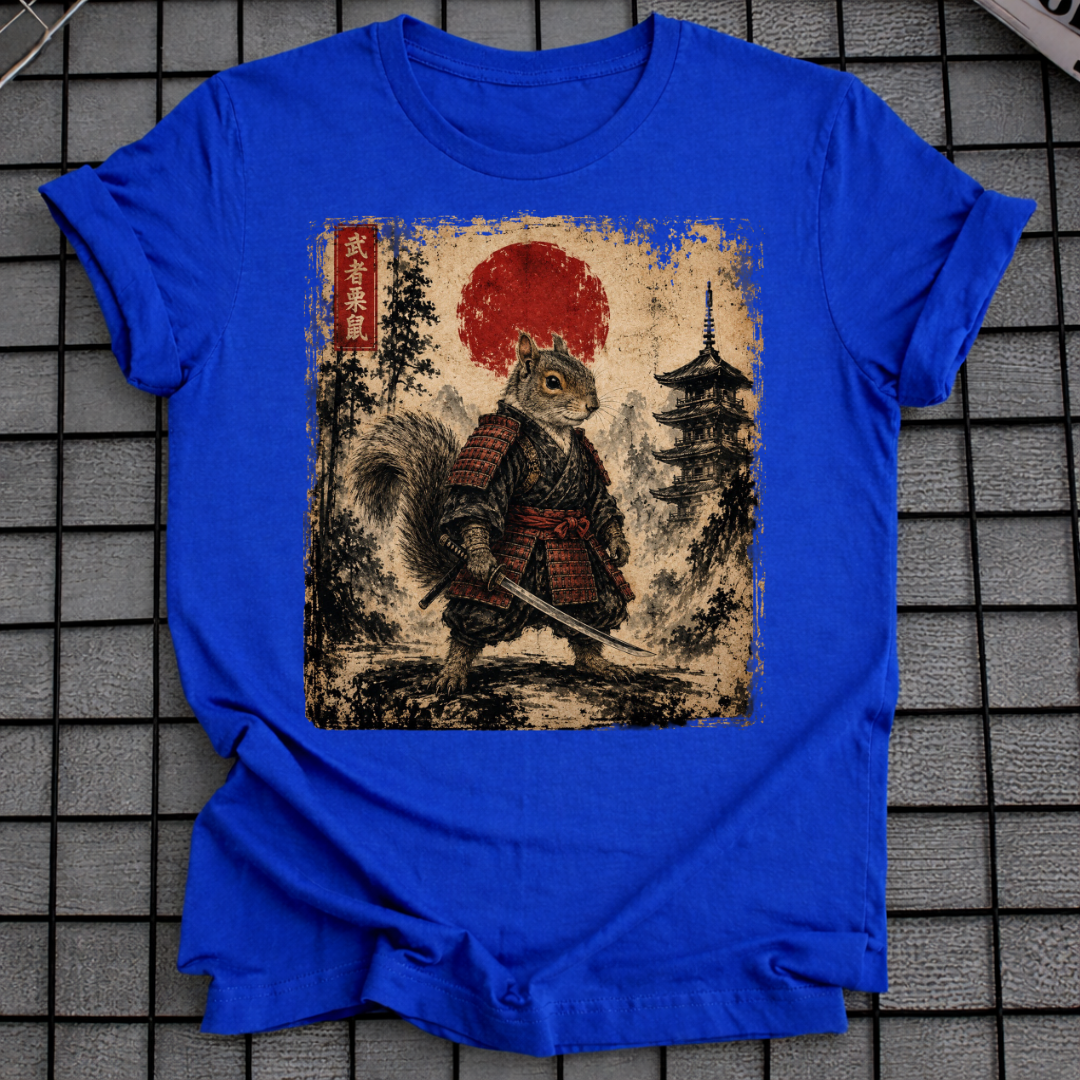 JAPANISCHES KRIEGER-EICHHÖRNCHEN T-SHIRT