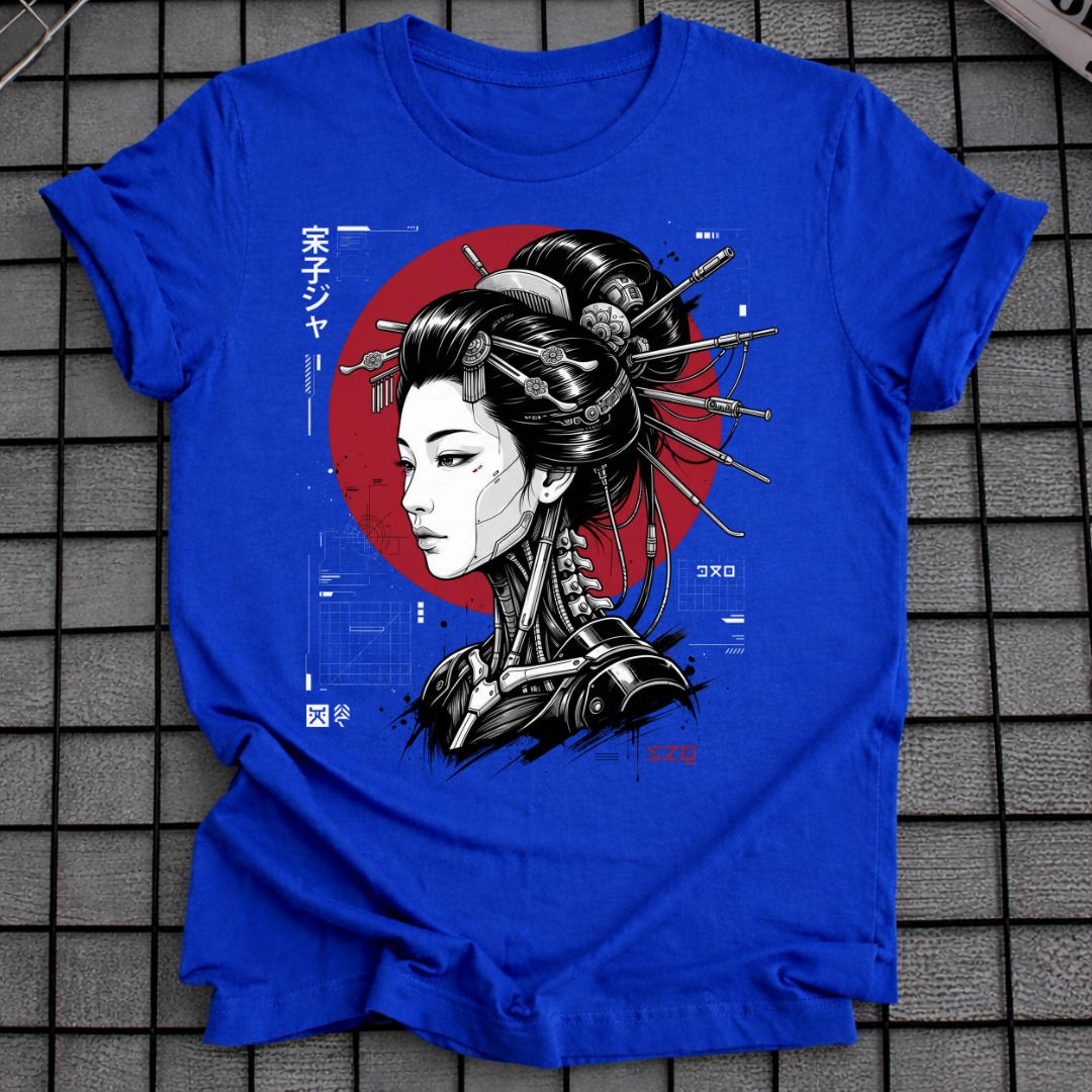 GEISHA CYBERPUNK T-SHIRT
