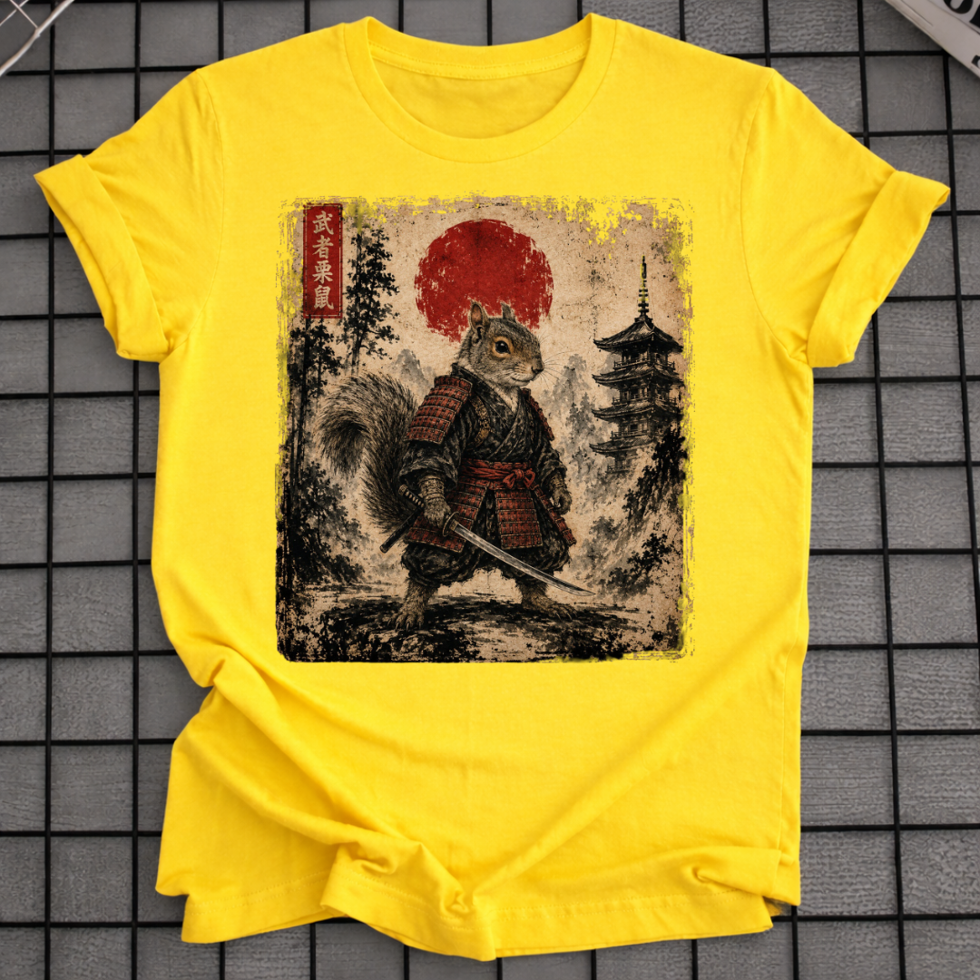 JAPANISCHES KRIEGER-EICHHÖRNCHEN T-SHIRT