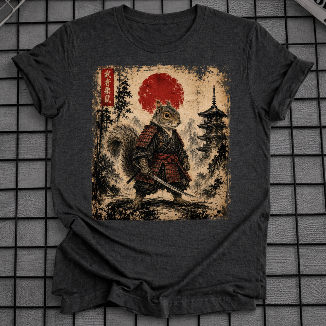 JAPANISCHES KRIEGER-EICHHÖRNCHEN T-SHIRT