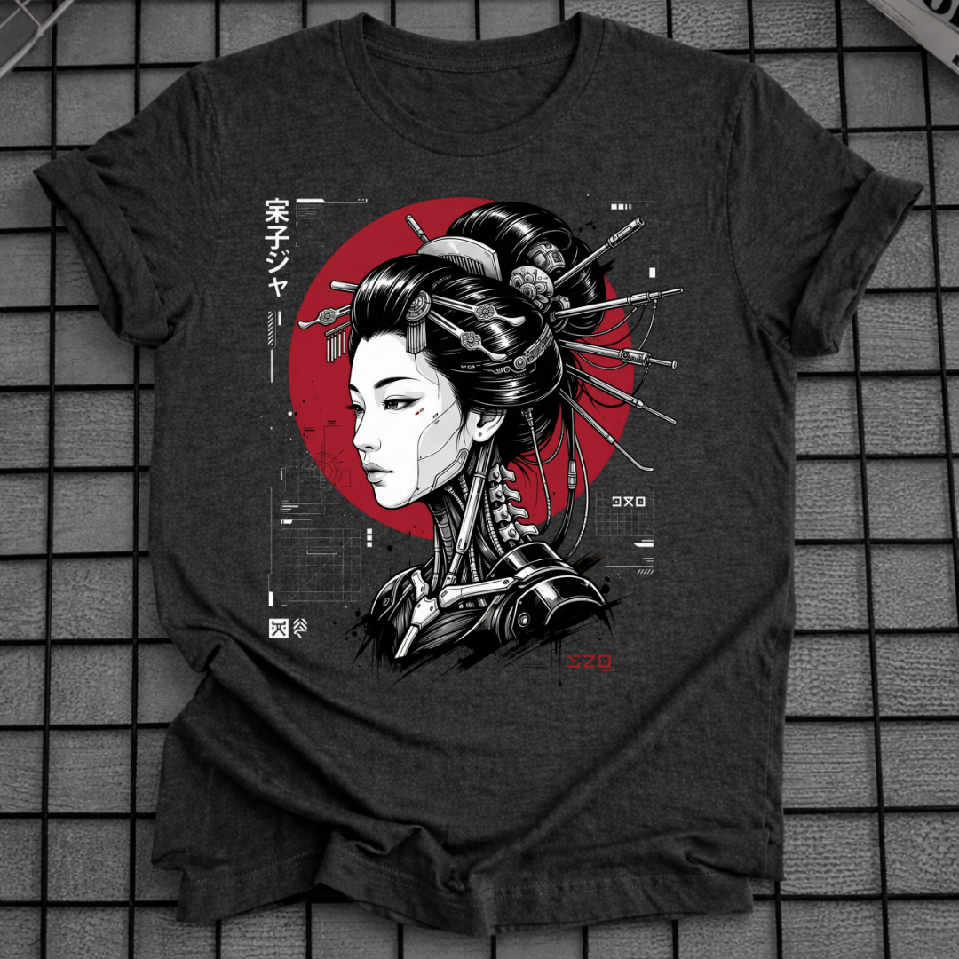 GEISHA CYBERPUNK T-SHIRT