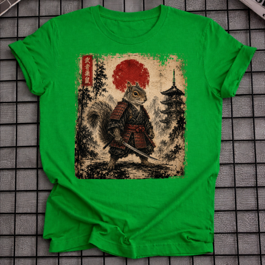 JAPANISCHES KRIEGER-EICHHÖRNCHEN T-SHIRT