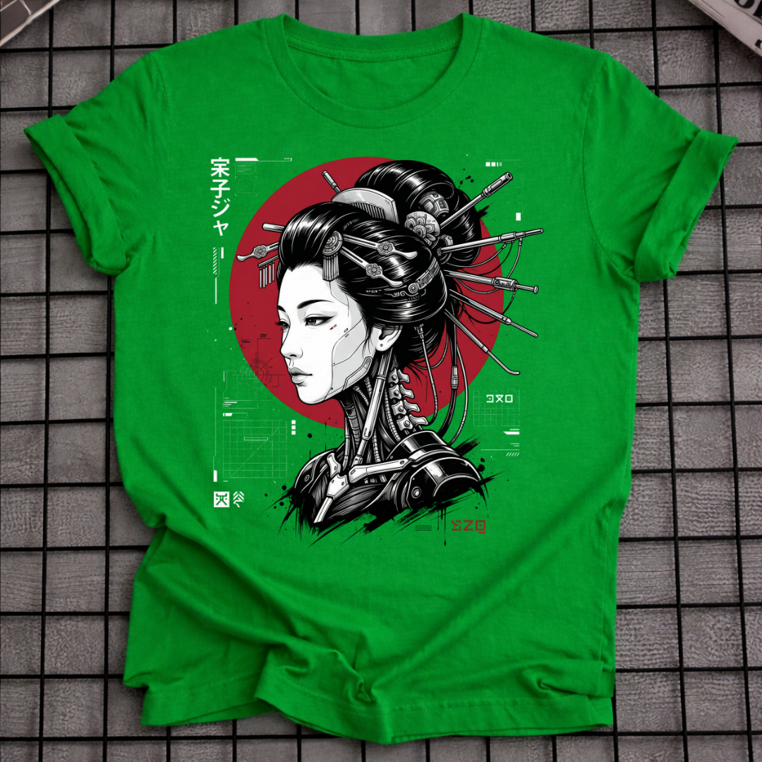 GEISHA CYBERPUNK T-SHIRT