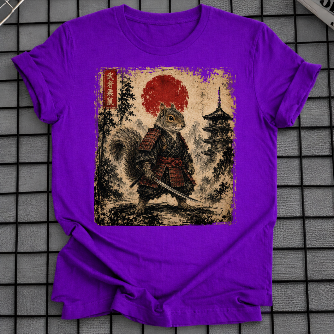 JAPANISCHES KRIEGER-EICHHÖRNCHEN T-SHIRT