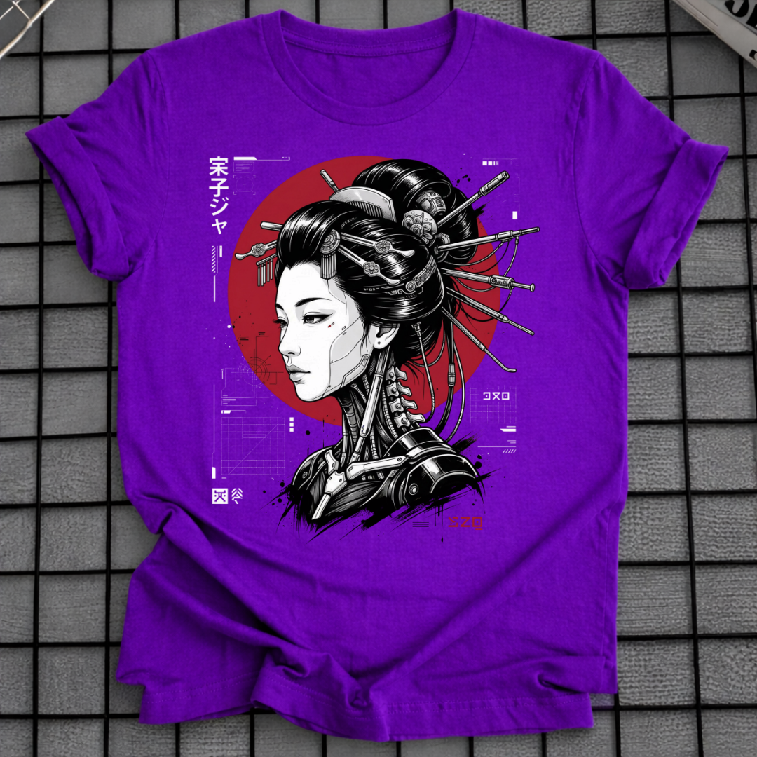 GEISHA CYBERPUNK T-SHIRT