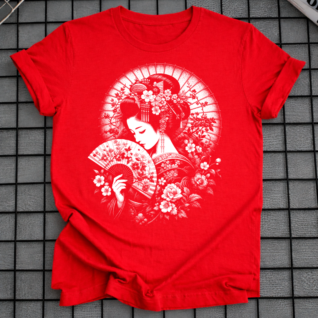 GEISHA UMBRELLA T-SHIRT