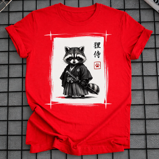 SAMURAI RACCOON T-SHIRT