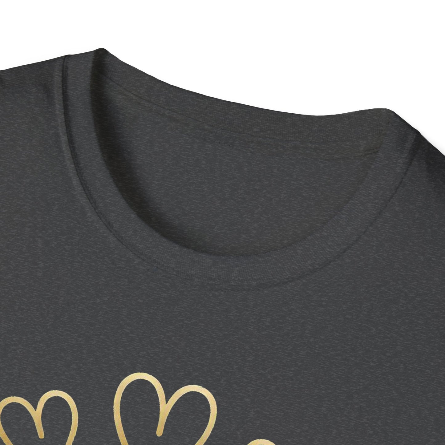Heartfelt Gesture Unisex Softstyle T-Shirt - Cute Love Design