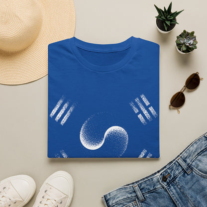 Yin Yang Taeguk Korean Flag T‑Shirt — Minimalist Zen Martial Arts Tee