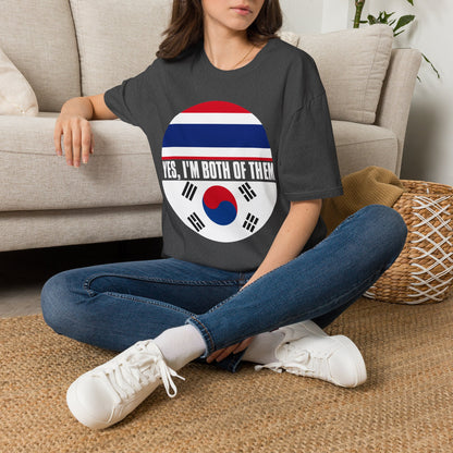 T-Shirt — Yes, I'm Both of Them (Korean-Thai Pride)