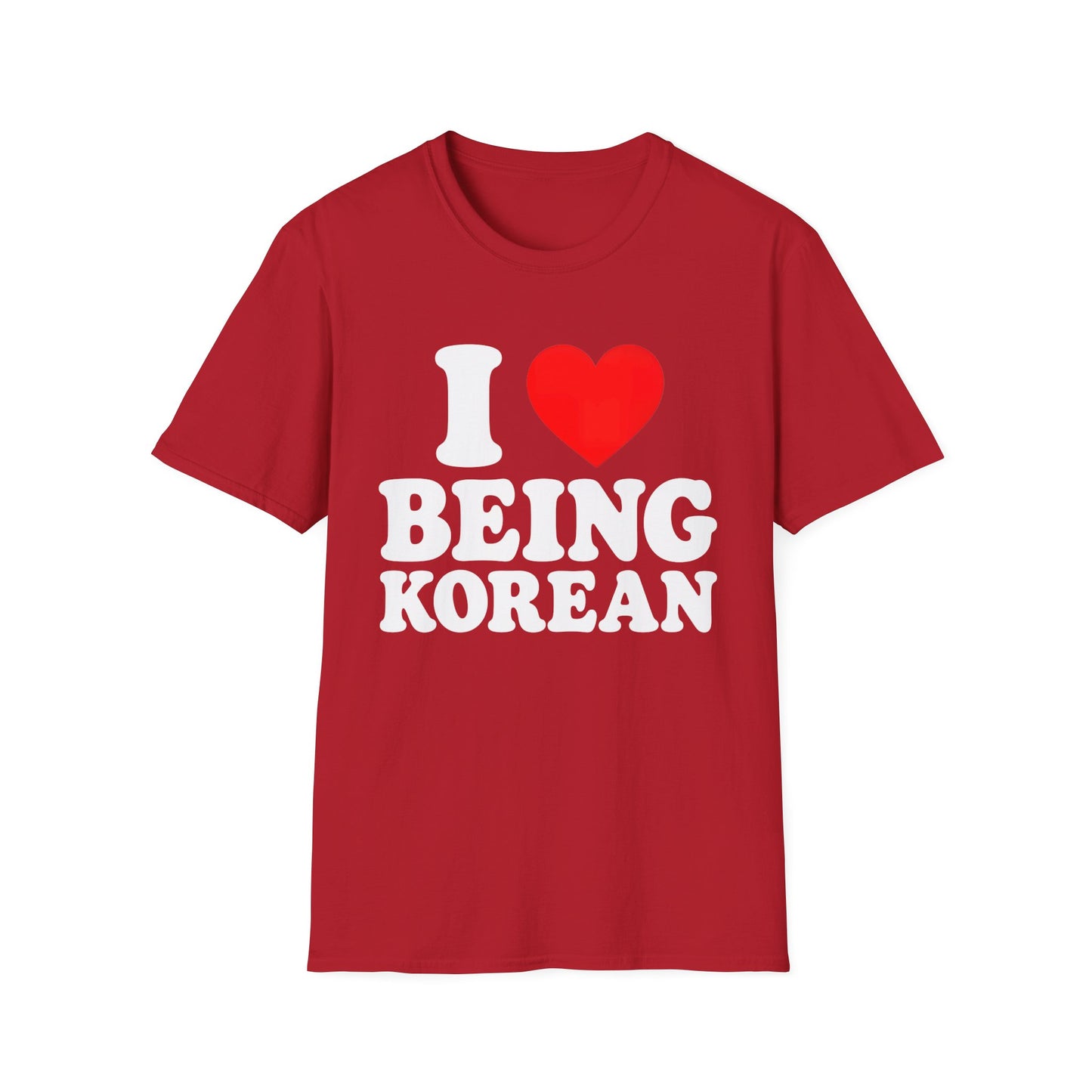 I LOVE BEING KOREAN T-SHIRT