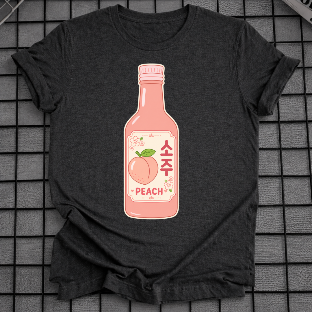 PEACH SOJU BOTTLE T-SHIRT