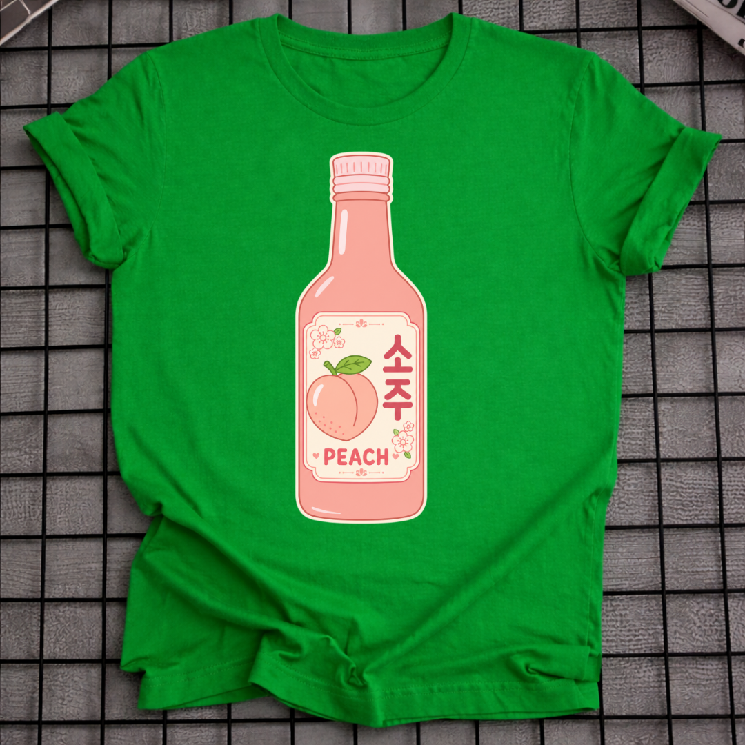 PEACH SOJU BOTTLE T-SHIRT
