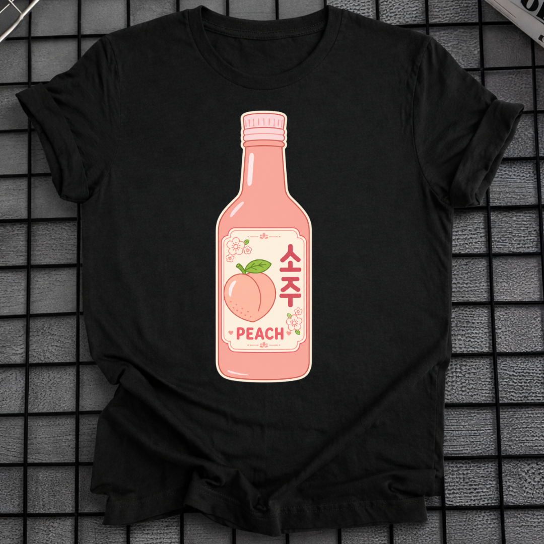 PEACH SOJU BOTTLE T-SHIRT