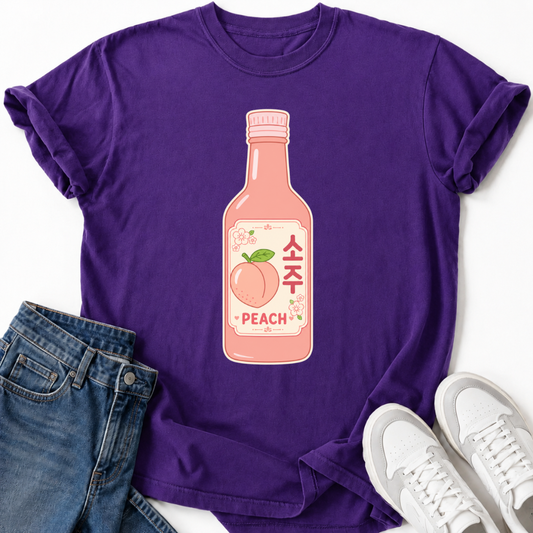 PEACH SOJU BOTTLE T-SHIRT
