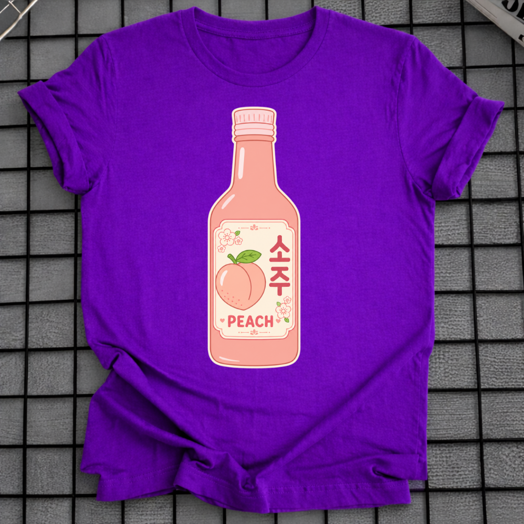 PEACH SOJU BOTTLE T-SHIRT