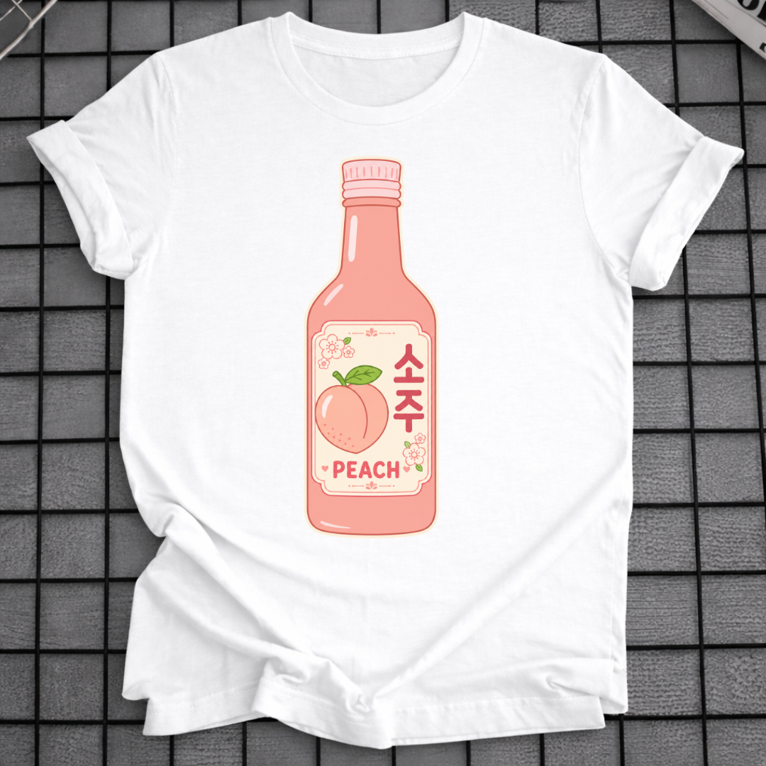 PEACH SOJU BOTTLE T-SHIRT