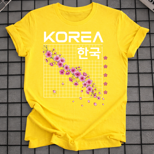 KOREA CHERRY BLOSSOM T-SHIRT