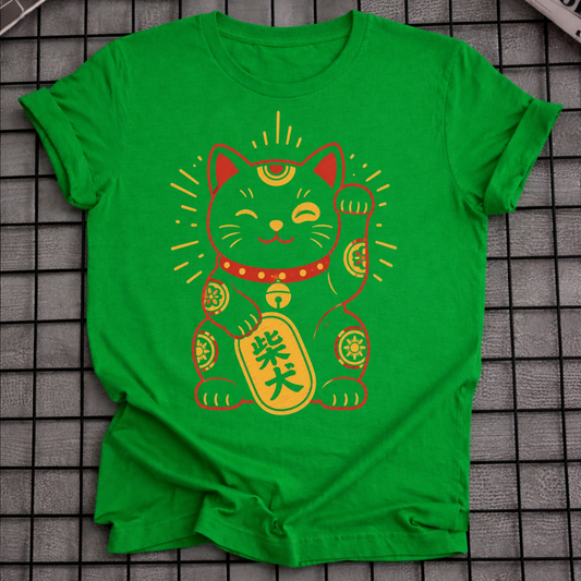 LUCKY MANEKI NEKO T-SHIRT