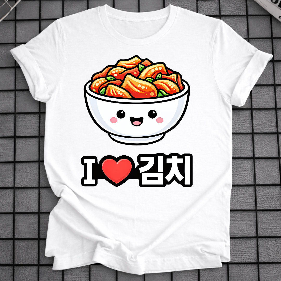 ICH LIEBE KIMCHI T-SHIRT