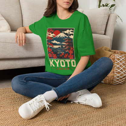 Kyoto Japan Vintage Mount Fuji Tee