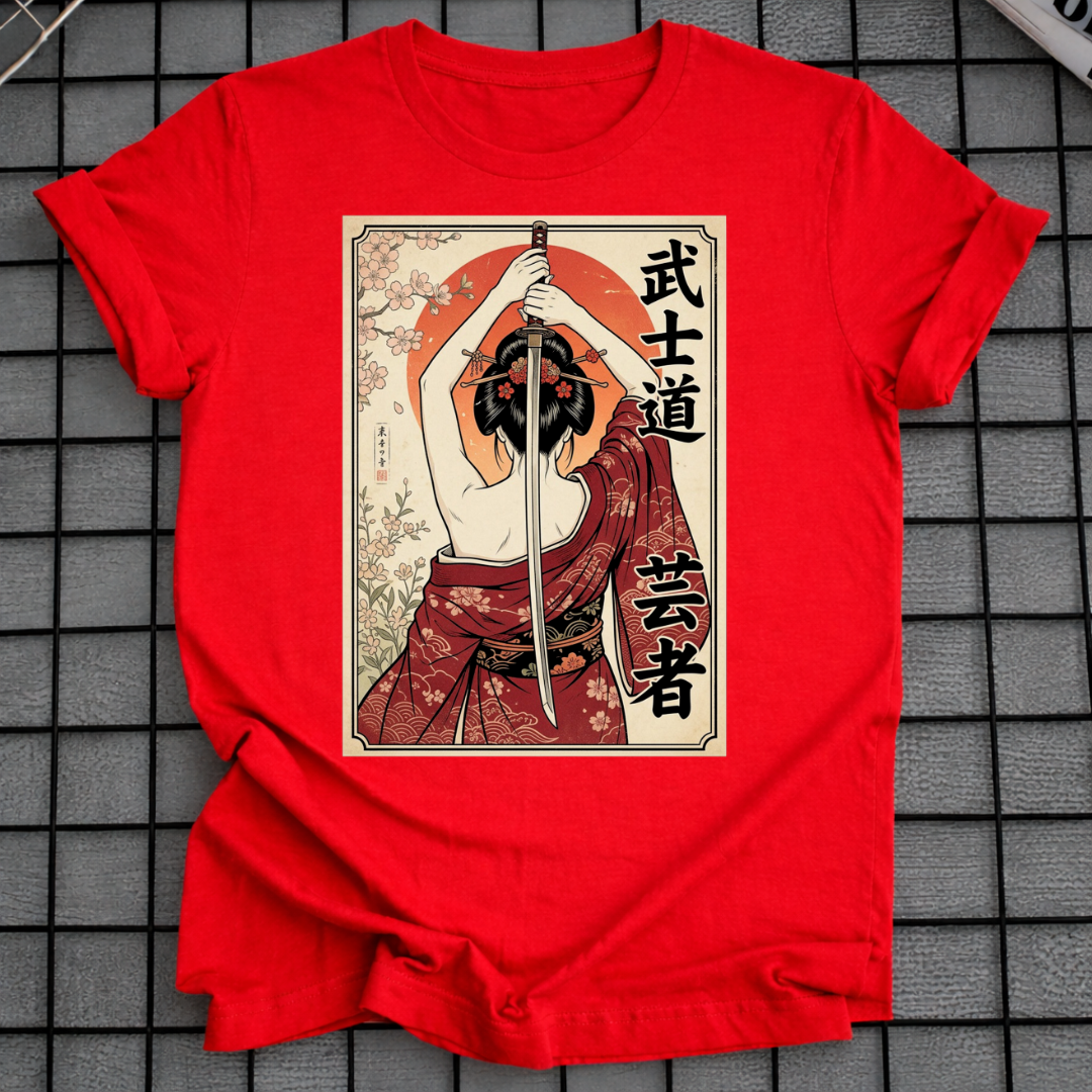 GEISHA WARRIOR T-SHIRT