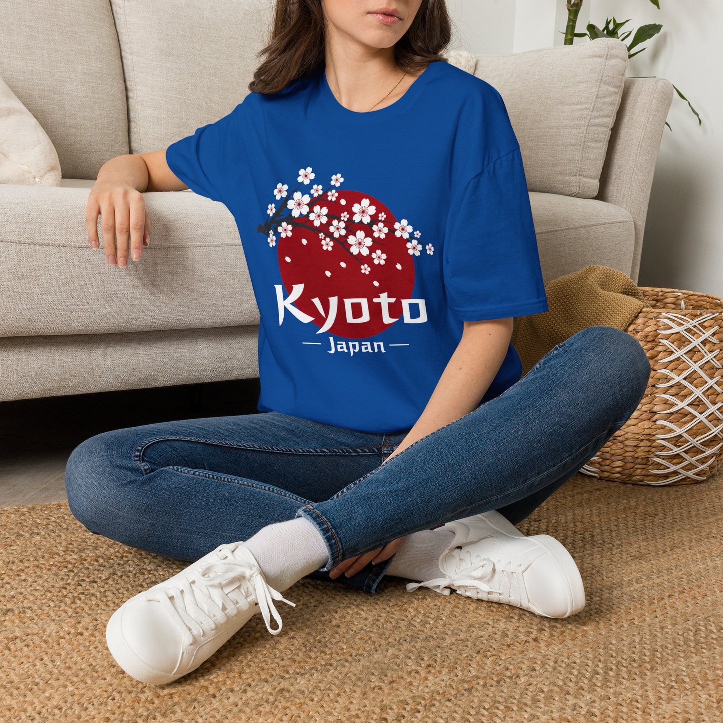 Kyoto Cherry Blossom T-Shirt — Japan Sakura Graphic Tee