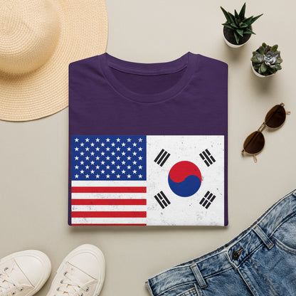 USA & South Korea Flag T-Shirt — "Yes, I'm Both of Them" Patriotic Korean-American Tee