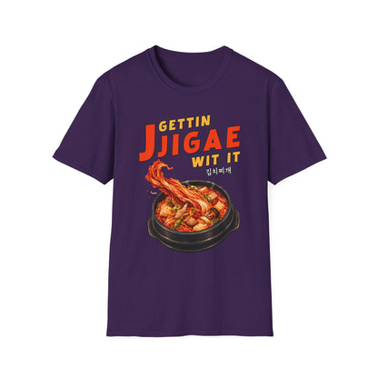 Gettin Jjigae Wit It T-Shirt — Korean Stew Graphic Tee
