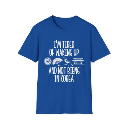 WAKING UP IN KOREA T-SHIRT