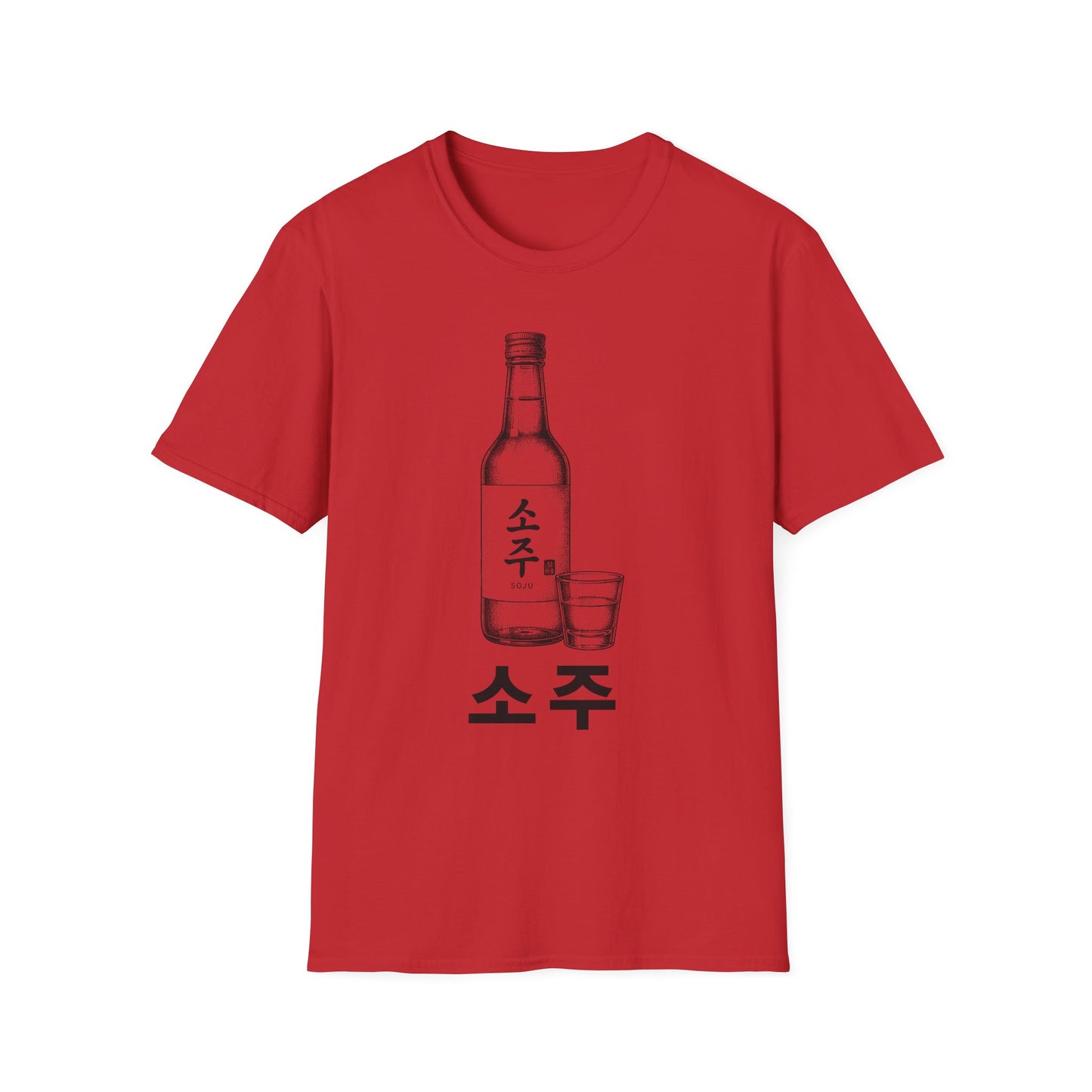 Soju Bottle T-Shirt — Korean Soju Graphic Tee