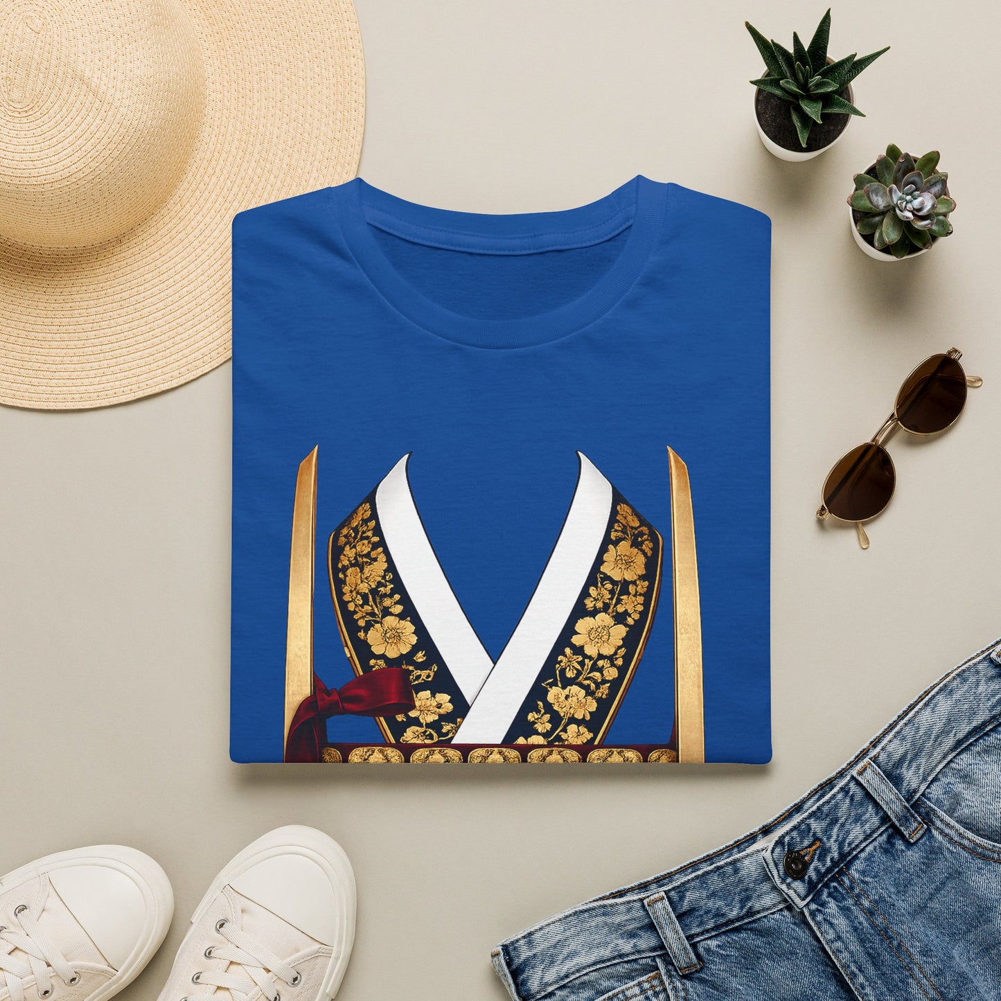 KOREAN WEDDING HANBOK COSTUME T-SHIRT