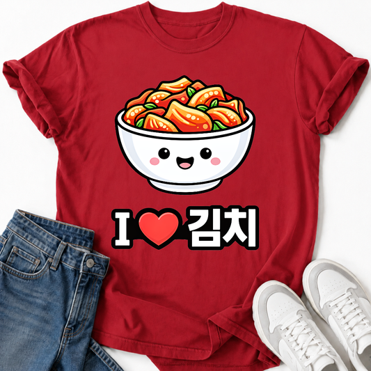 I LOVE KIMCHI T-SHIRT